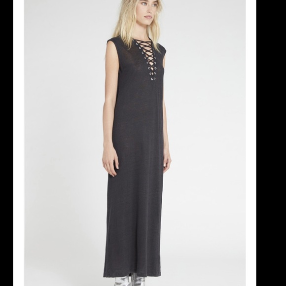 IRO Paris Linen Maxi Dress - Picture 2 of 7